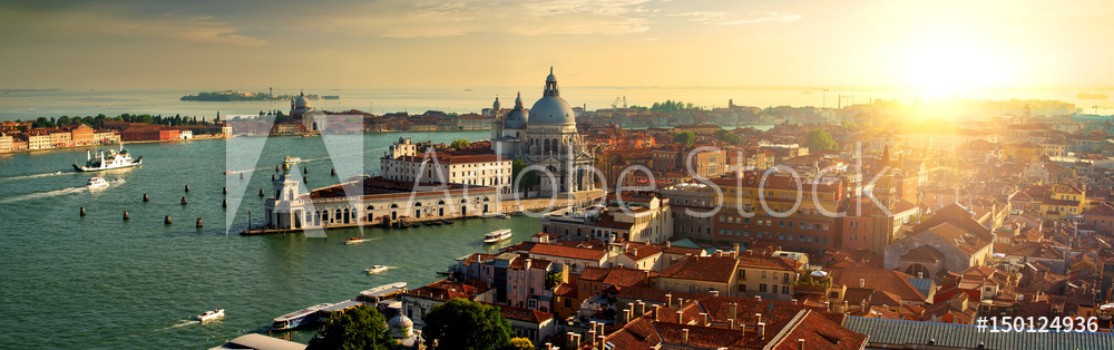Bild på Top view of Venice